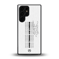 good things are here back phone cover | glass case for samsung galaxy s25 ultra
