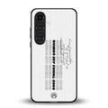 good things are here back phone cover | glass case for samsung galaxy s24 plus