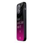 Slim Glass Back Phone Case for Multiple Brands – iPhone, Samsung, Redmi, OnePlus, Oppo, Vivo