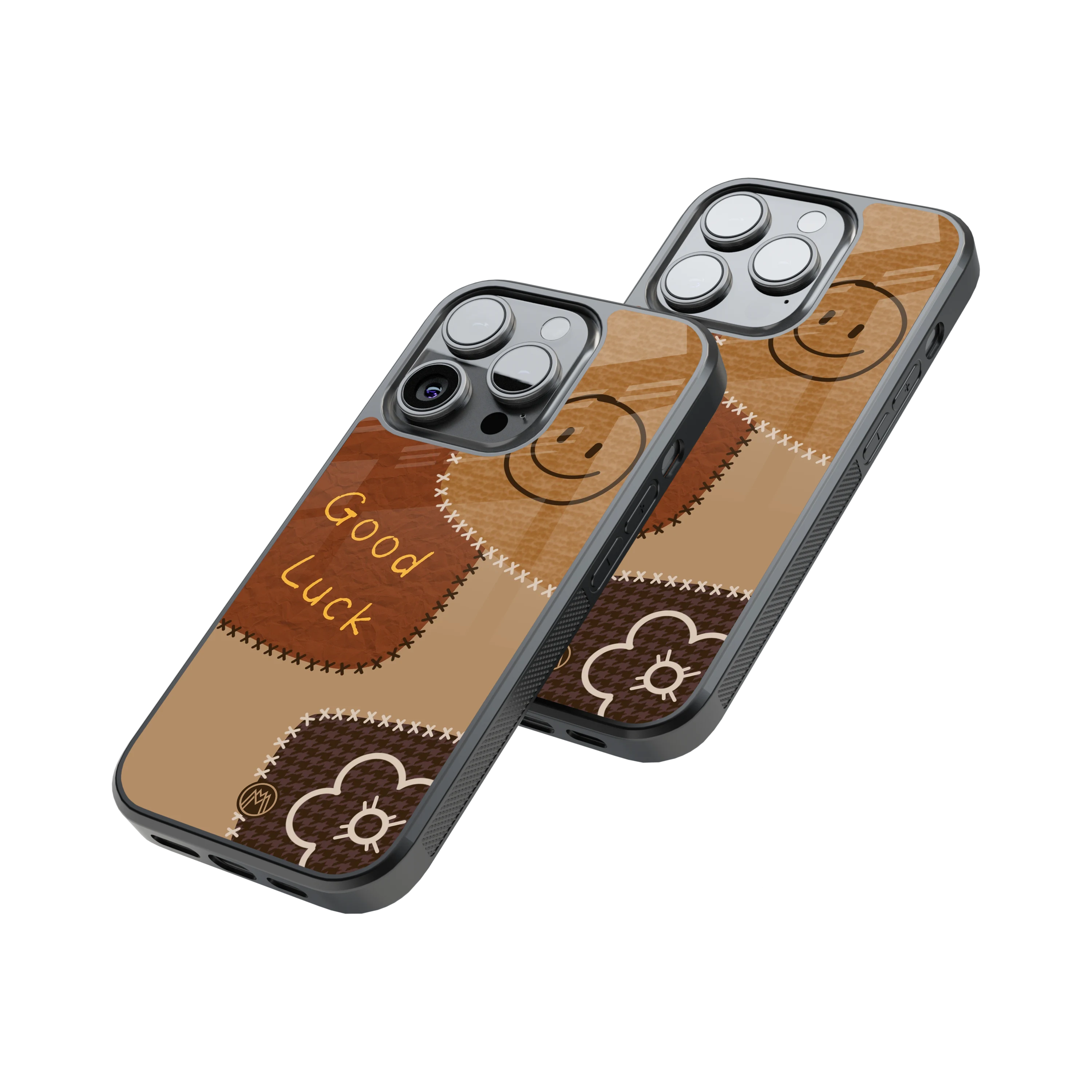 Protective Glass Back Phone Case Compatible with iPhone, Samsung, OnePlus, Pixel & More