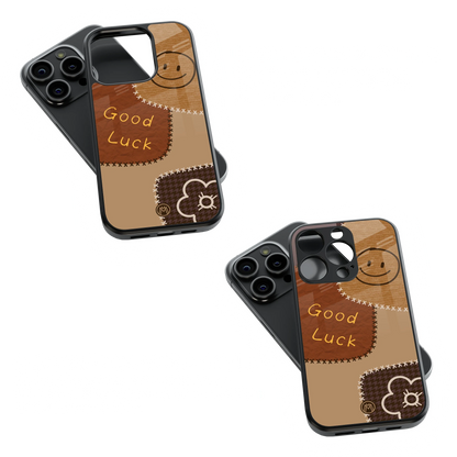 Trendy Glass Back Mobile Case for iPhone, Samsung, Redmi, OnePlus, Google Pixel, Motorola