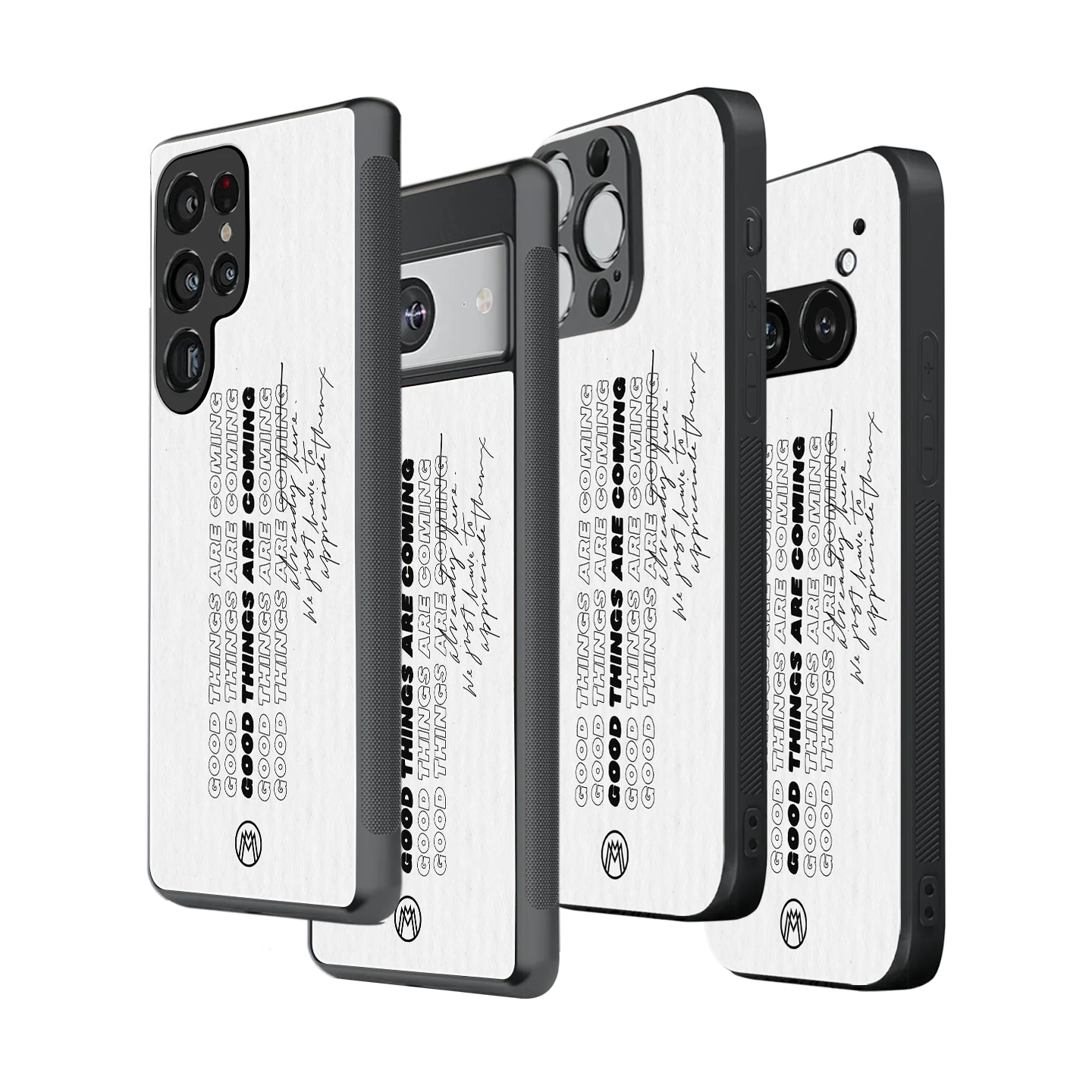 Stylish Glass Back Case for All Smartphones – iPhone, Samsung, OnePlus, Pixel, Redmi, Oppo, Vivo, Motorola