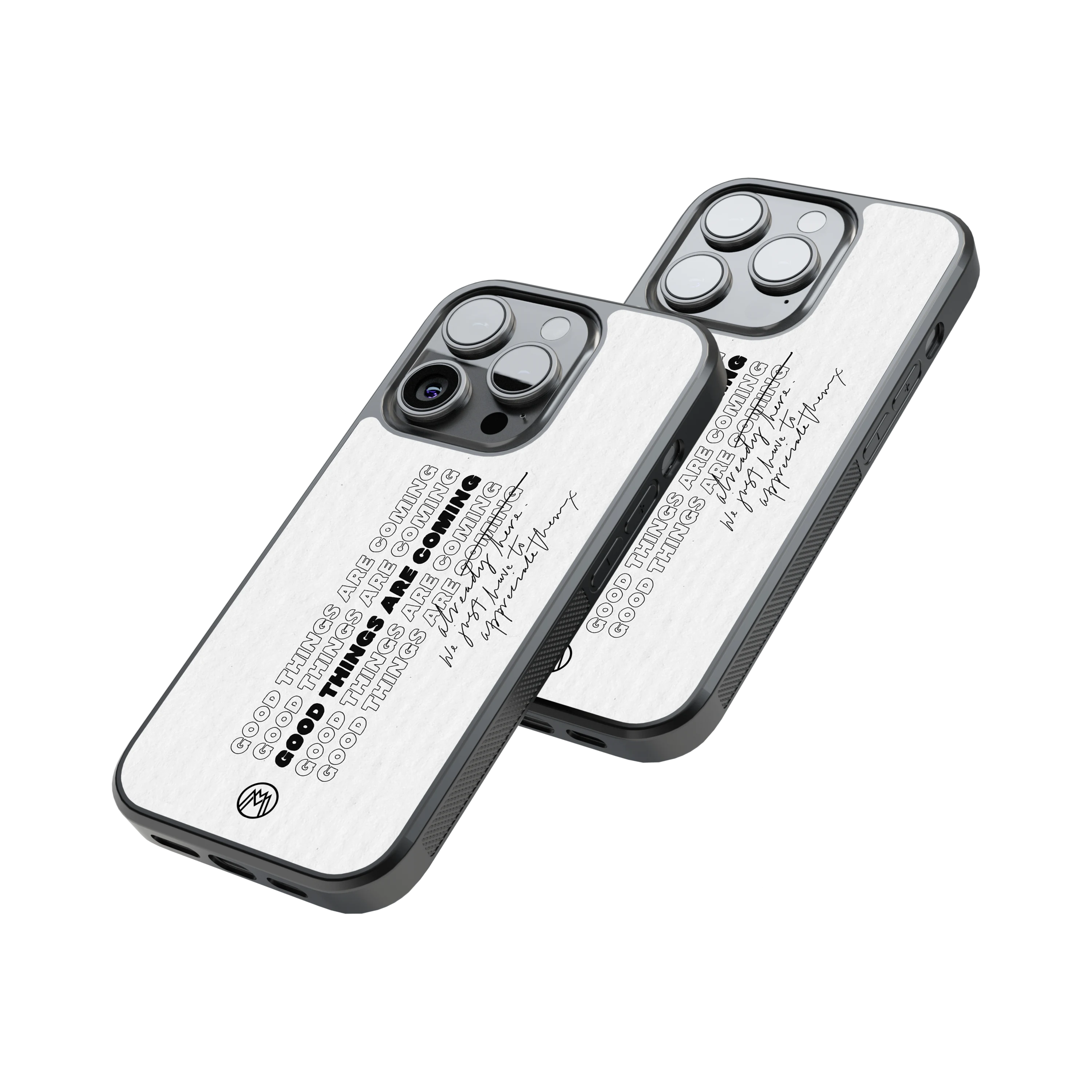 Protective Glass Back Phone Case Compatible with iPhone, Samsung, OnePlus, Pixel & More