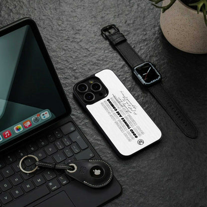 good things are here back phone cover | glass case for iphone 16e