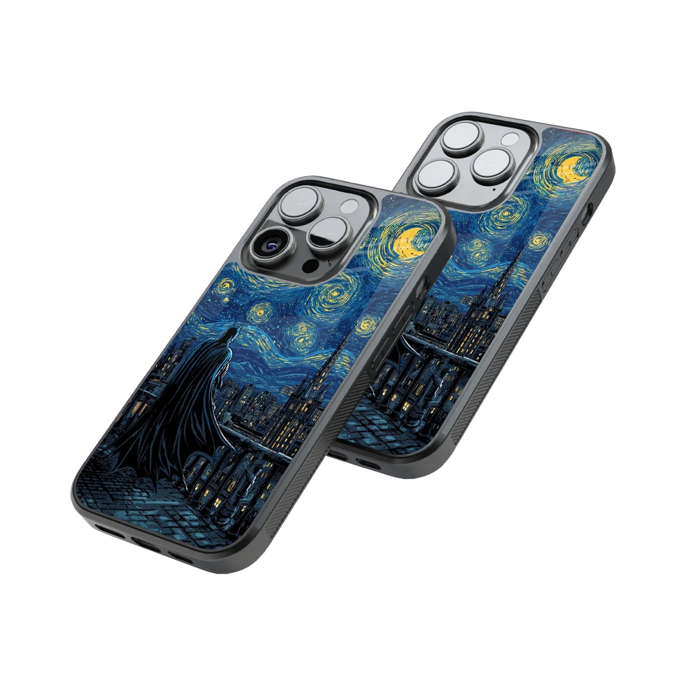Protective Glass Back Phone Case Compatible with iPhone, Samsung, OnePlus, Pixel & More