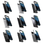 Durable Glass Back Mobile Case for iPhone, Samsung, OnePlus, Google Pixel, Redmi, Vivo, Oppo