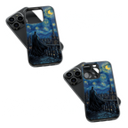 Trendy Glass Back Mobile Case for iPhone, Samsung, Redmi, OnePlus, Google Pixel, Motorola