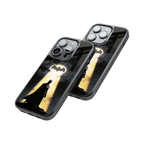 Protective Glass Back Phone Case Compatible with iPhone, Samsung, OnePlus, Pixel & More