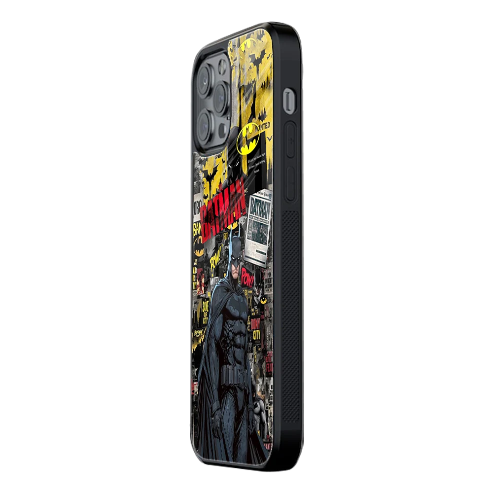 Slim Glass Back Phone Case for Multiple Brands iPhone, Samsung, Redmi, OnePlus, Oppo, Vivo