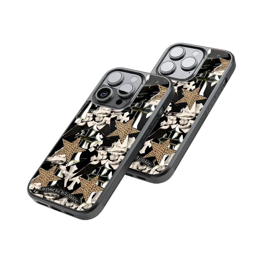 Protective Glass Back Phone Case Compatible with iPhone, Samsung, OnePlus, Pixel & More