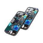 Protective Glass Back Phone Case Compatible with iPhone, Samsung, OnePlus, Pixel & More