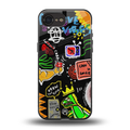 graffiti back phone cover | glass case for iphone 16e