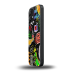 graffiti back phone cover | glass case for nothing phone 2