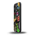 graffiti back phone cover | glass case for oneplus nord 3