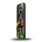 graffiti back phone cover | glass case for oneplus nord ce 4 lite