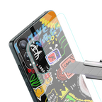 graffiti back phone cover | glass case for oneplus nord ce 4 lite