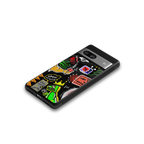 graffiti back phone cover | glass case for Google Pixel 7