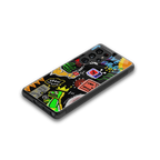 graffiti back phone cover | glass case for samsung galaxy s25 ultra