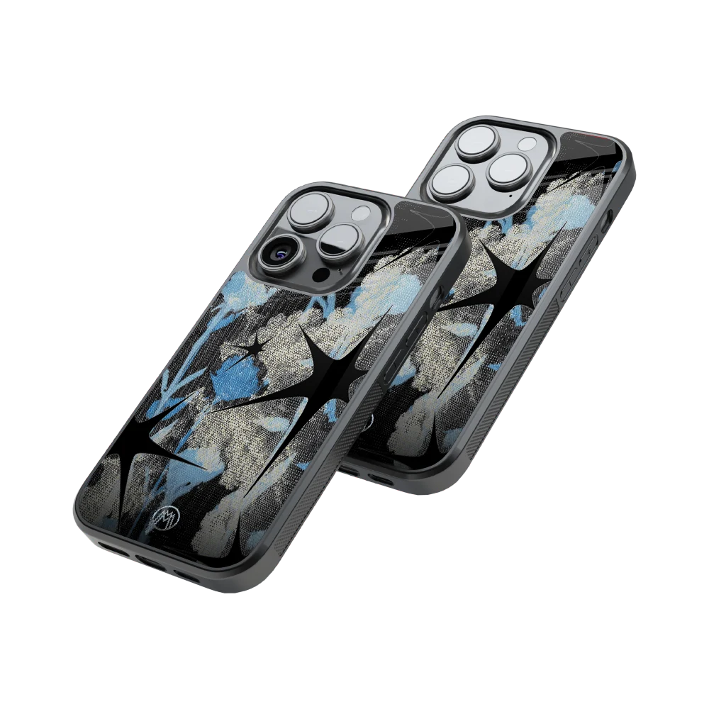 Protective Glass Back Phone Case Compatible with iPhone, Samsung, OnePlus, Pixel & More