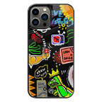 Premium Glass Back Mobile Phone Cover for iPhone, Samsung, OnePlus, Google Pixel, Redmi, Oppo, Vivo & Realme