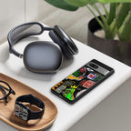 graffiti back phone cover | glass case for iphone 16 pro