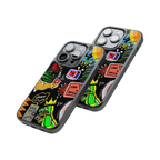 Protective Glass Back Phone Case Compatible with iPhone, Samsung, OnePlus, Pixel & More