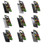 Durable Glass Back Mobile Case for iPhone, Samsung, OnePlus, Google Pixel, Redmi, Vivo, Oppo