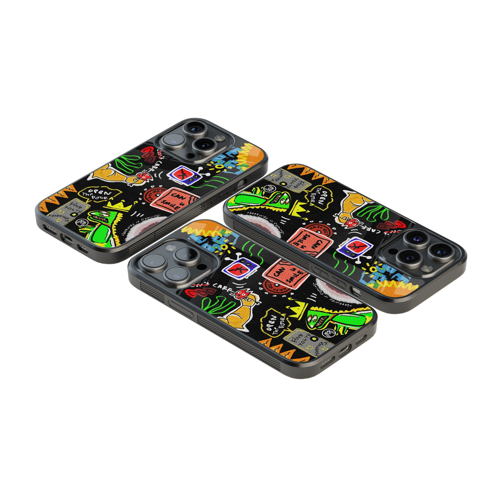 Luxury Glass Back Mobile Cover for iPhone, Samsung Galaxy, OnePlus, Pixel, Redmi & More