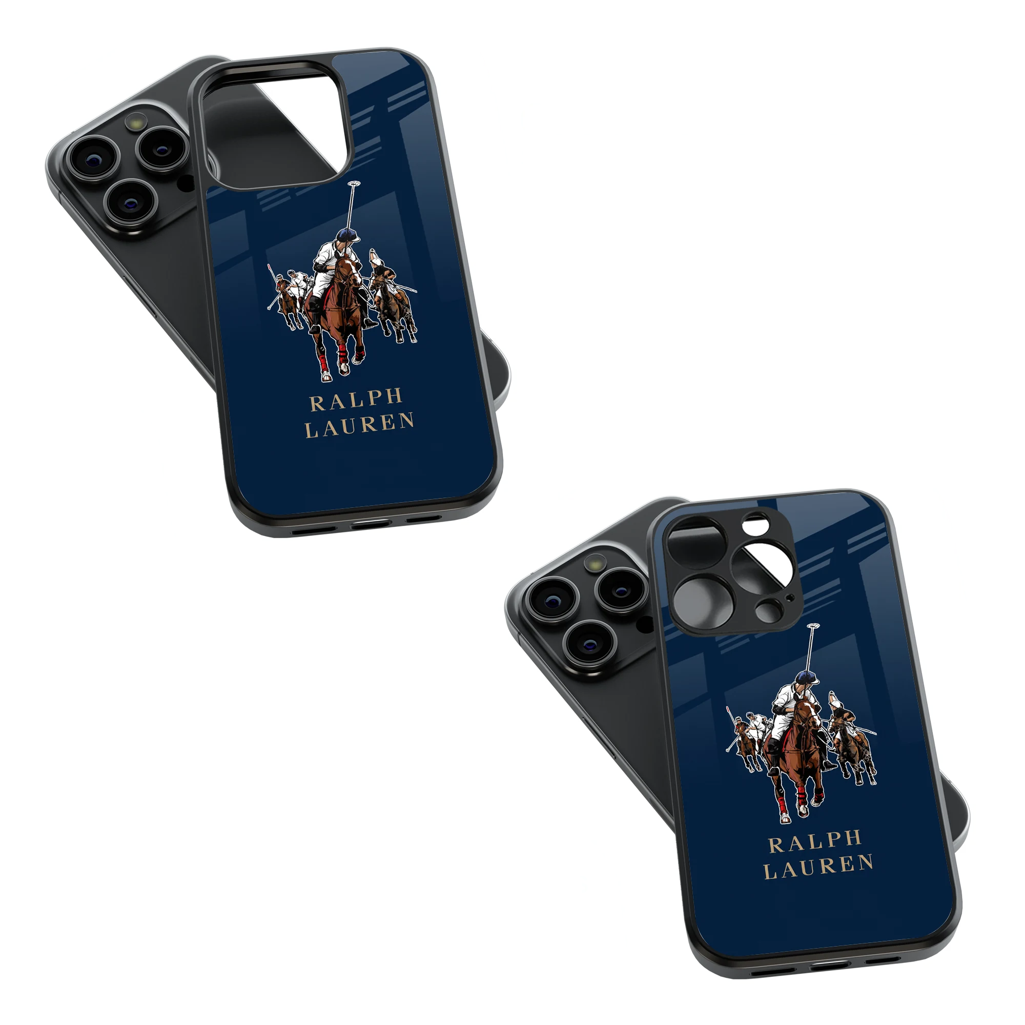 Trendy Glass Back Mobile Case for iPhone, Samsung, Redmi, OnePlus, Google Pixel, Motorola