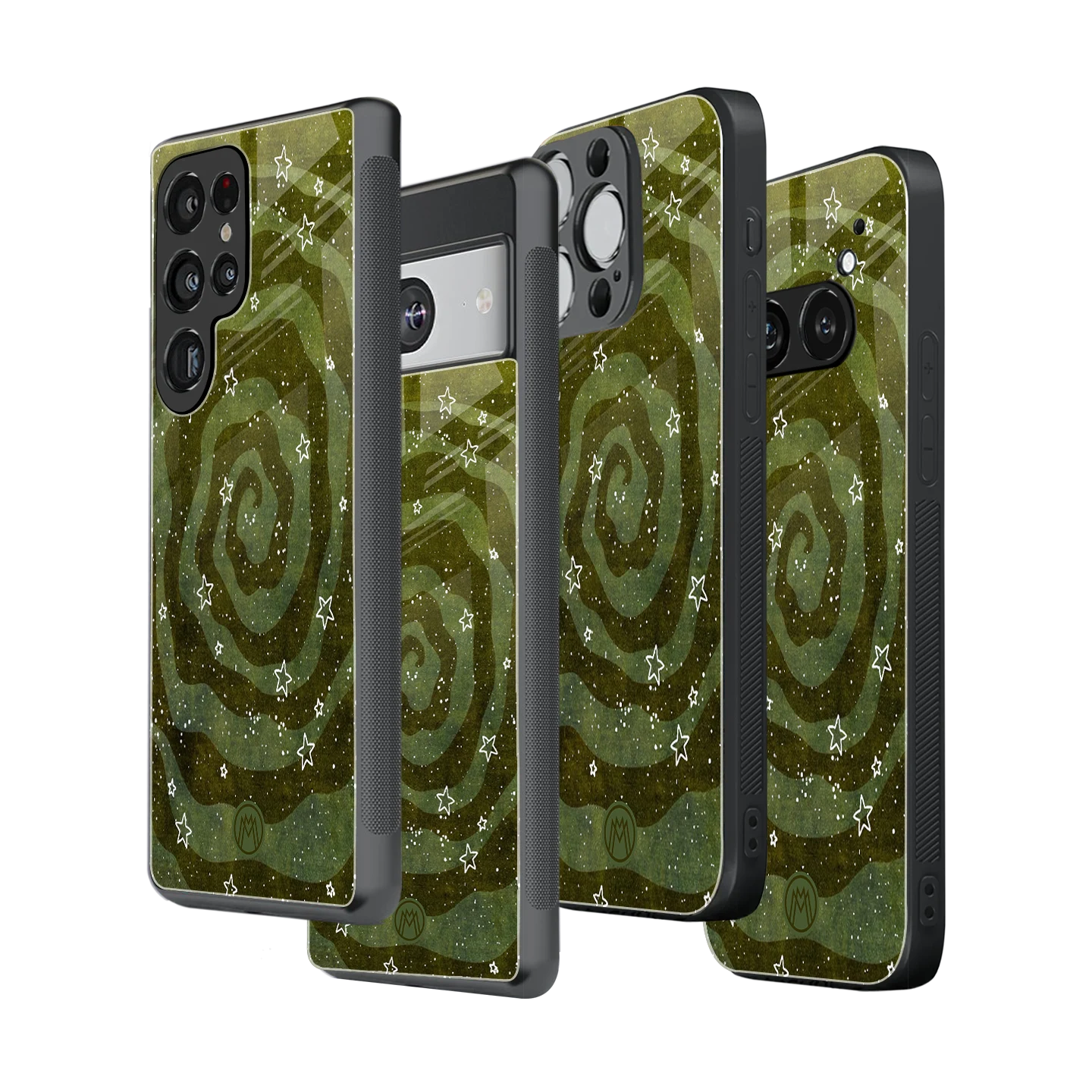 Stylish Glass Back Case for All Smartphones iPhone, Samsung, OnePlus, Pixel, Redmi, Oppo, Vivo, Motorola