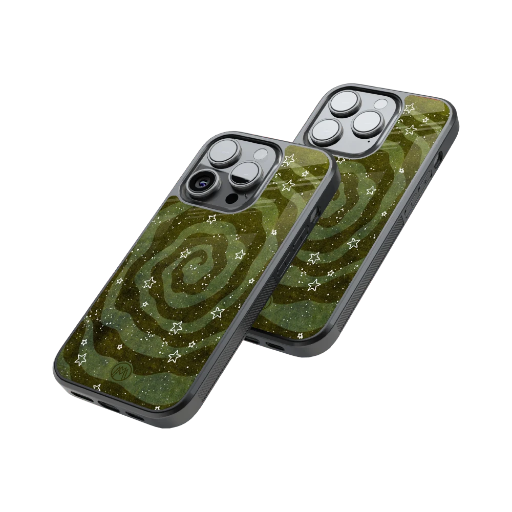Protective Glass Back Phone Case Compatible with iPhone, Samsung, OnePlus, Pixel & More