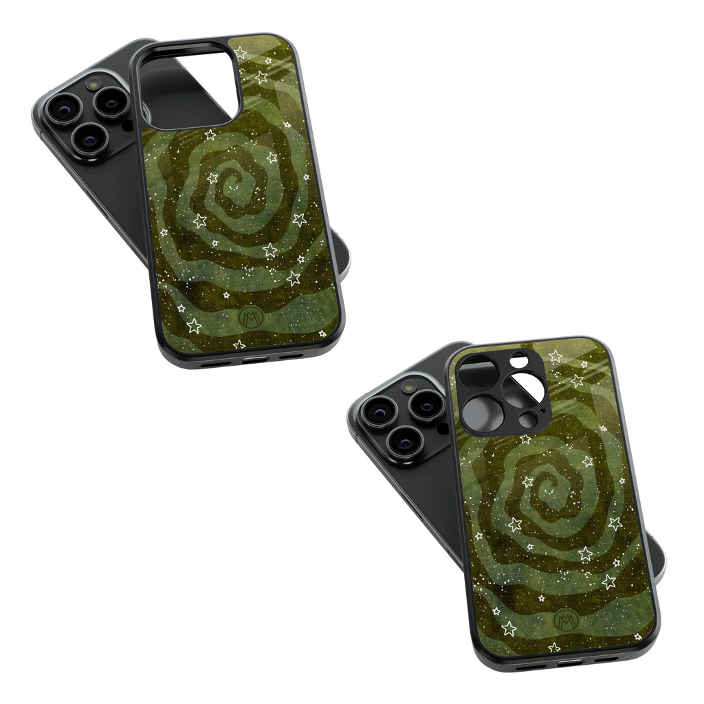 Trendy Glass Back Mobile Case for iPhone, Samsung, Redmi, OnePlus, Google Pixel, Motorola