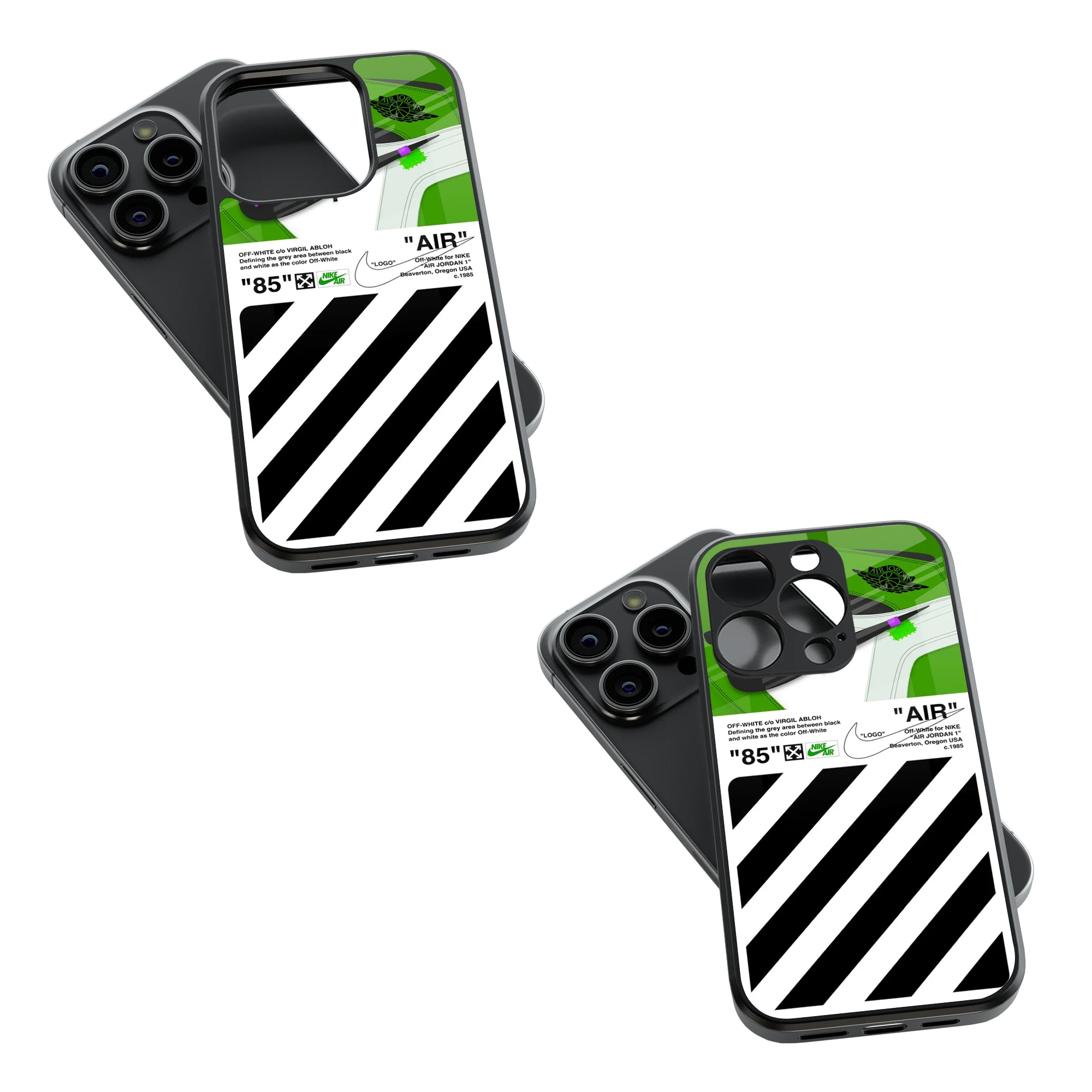 Trendy Glass Back Mobile Case for iPhone, Samsung, Redmi, OnePlus, Google Pixel, Motorola