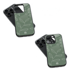 Trendy Glass Back Mobile Case for iPhone, Samsung, Redmi, OnePlus, Google Pixel, Motorola