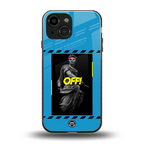 groovy caesar back phone cover | glass case for iphone 13 mini
