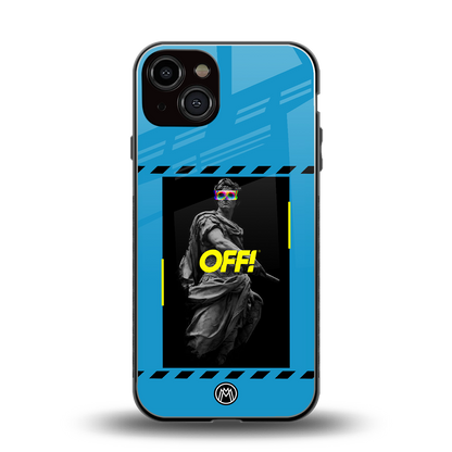 groovy caesar back phone cover | glass case for iphone 13