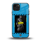 groovy caesar back phone cover | glass case for iphone 15