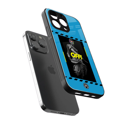 groovy caesar back phone cover | glass case for iphone 14 pro