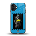 groovy caesar back phone cover | glass case for iphone 16 plus