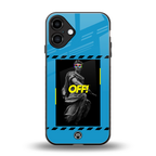 groovy caesar back phone cover | glass case for iphone 16 plus