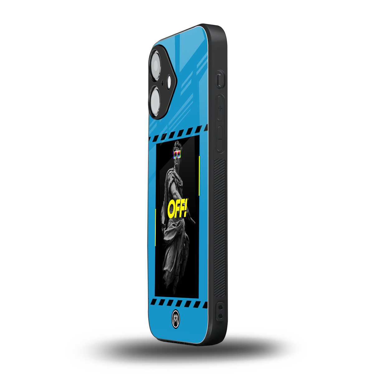 groovy caesar back phone cover | glass case for iphone 16