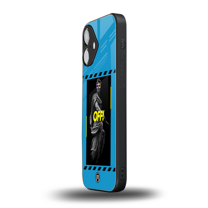 groovy caesar back phone cover | glass case for iphone 16