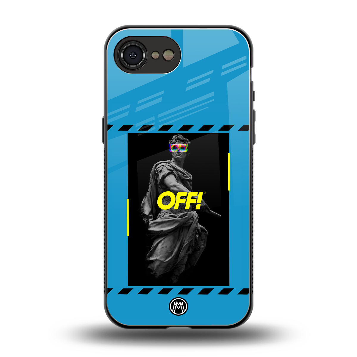 groovy caesar back phone cover | glass case for iphone 16e