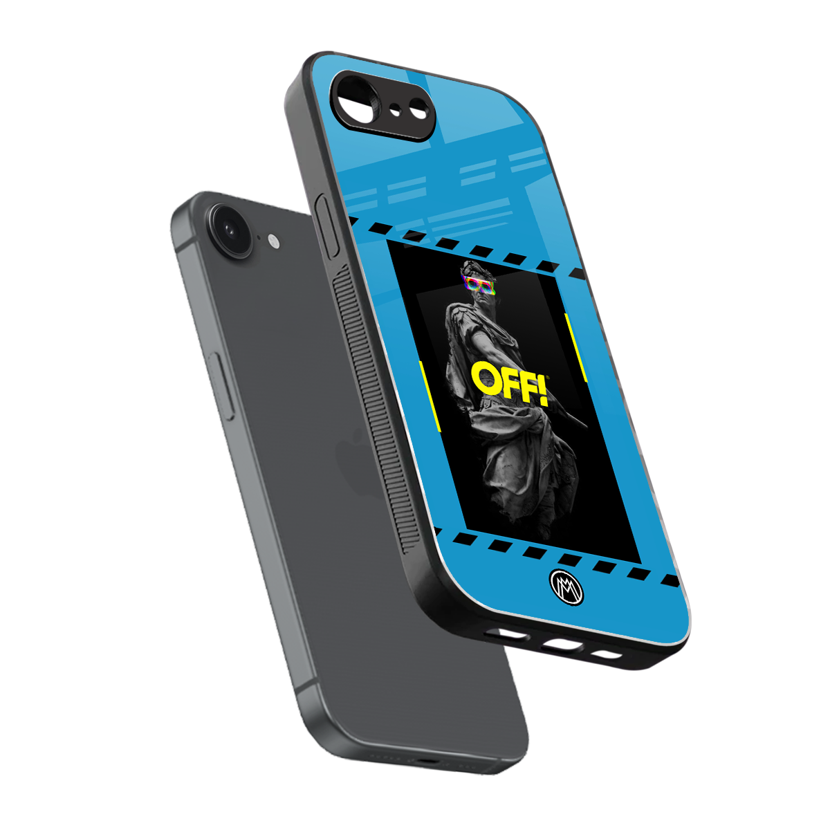 groovy caesar back phone cover | glass case for iphone 16e