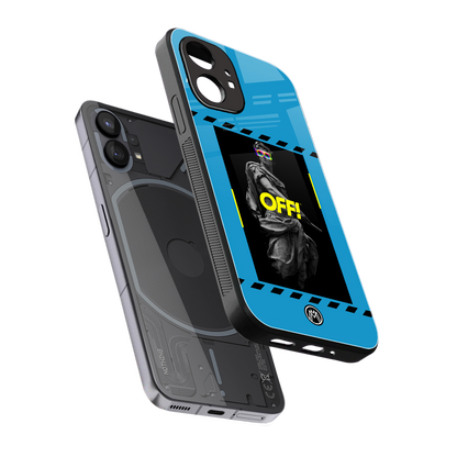 groovy caesar back phone cover | glass case for nothing phone 1