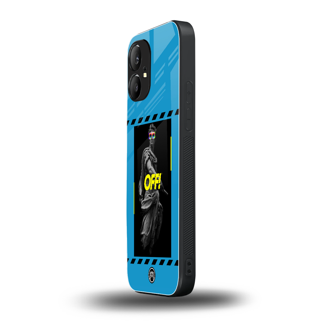 groovy caesar back phone cover | glass case for nothing phone 1