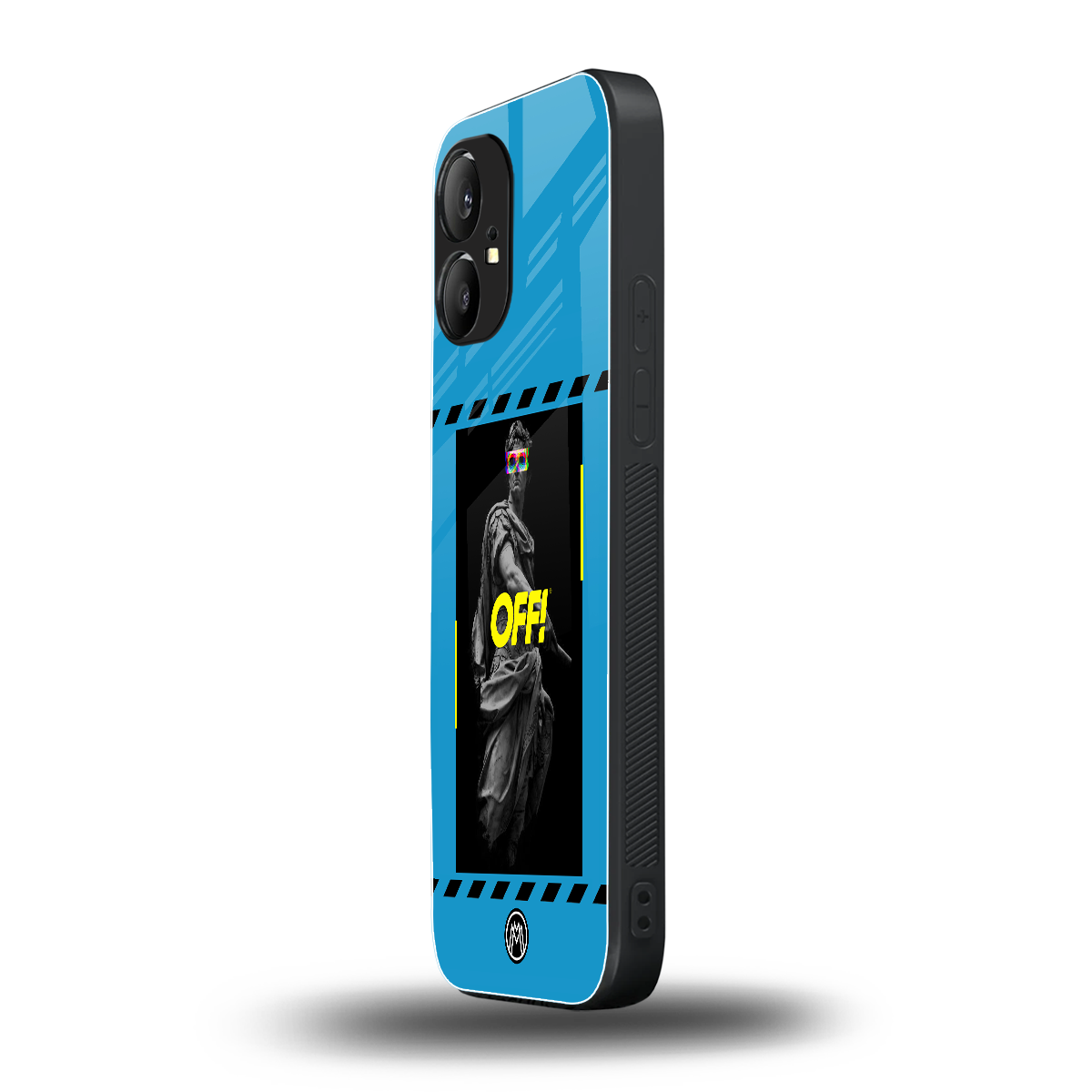 groovy caesar back phone cover | glass case for nothing phone 1