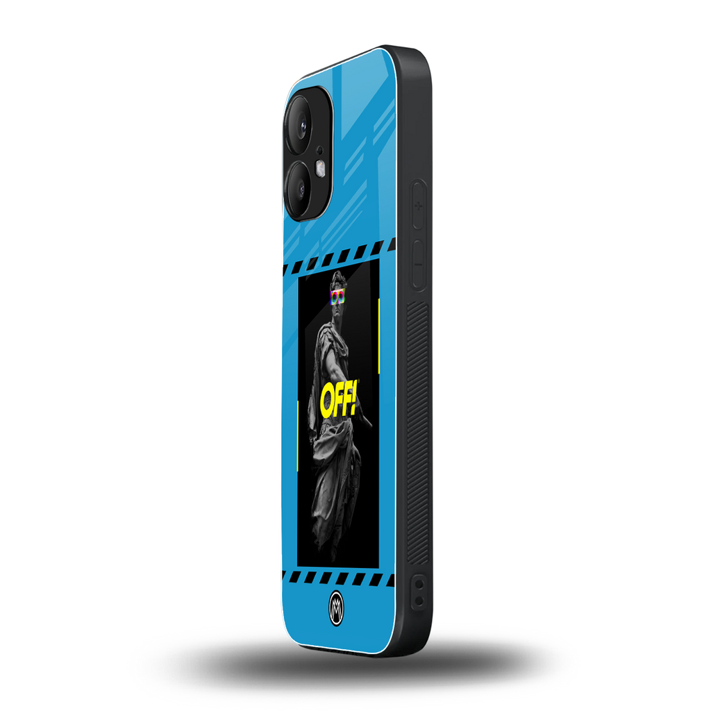 groovy caesar back phone cover | glass case for nothing phone 2