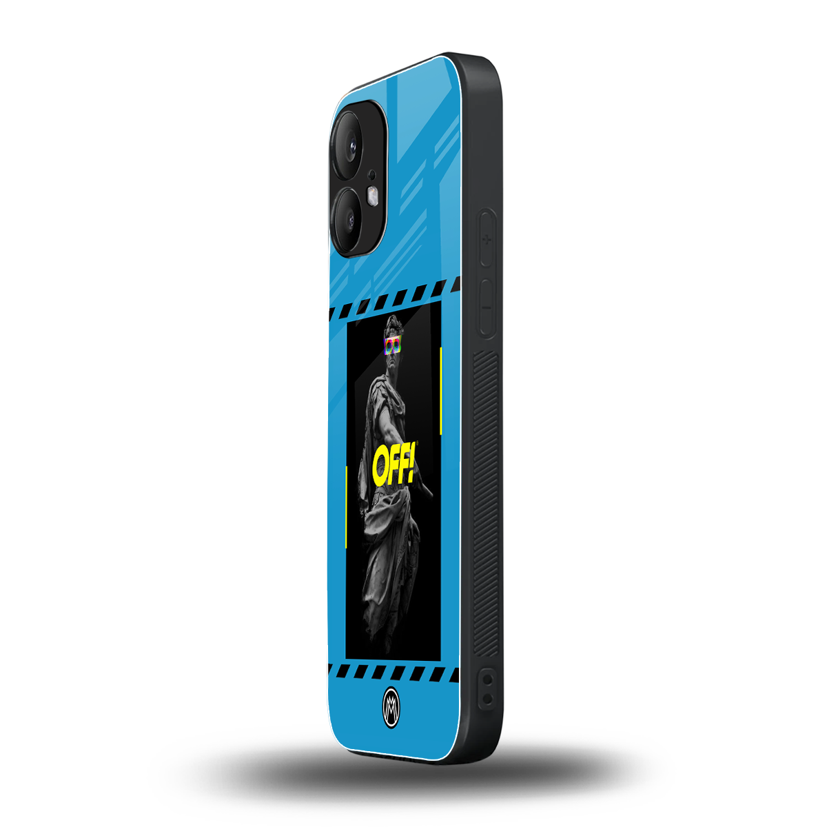 groovy caesar back phone cover | glass case for nothing phone 2