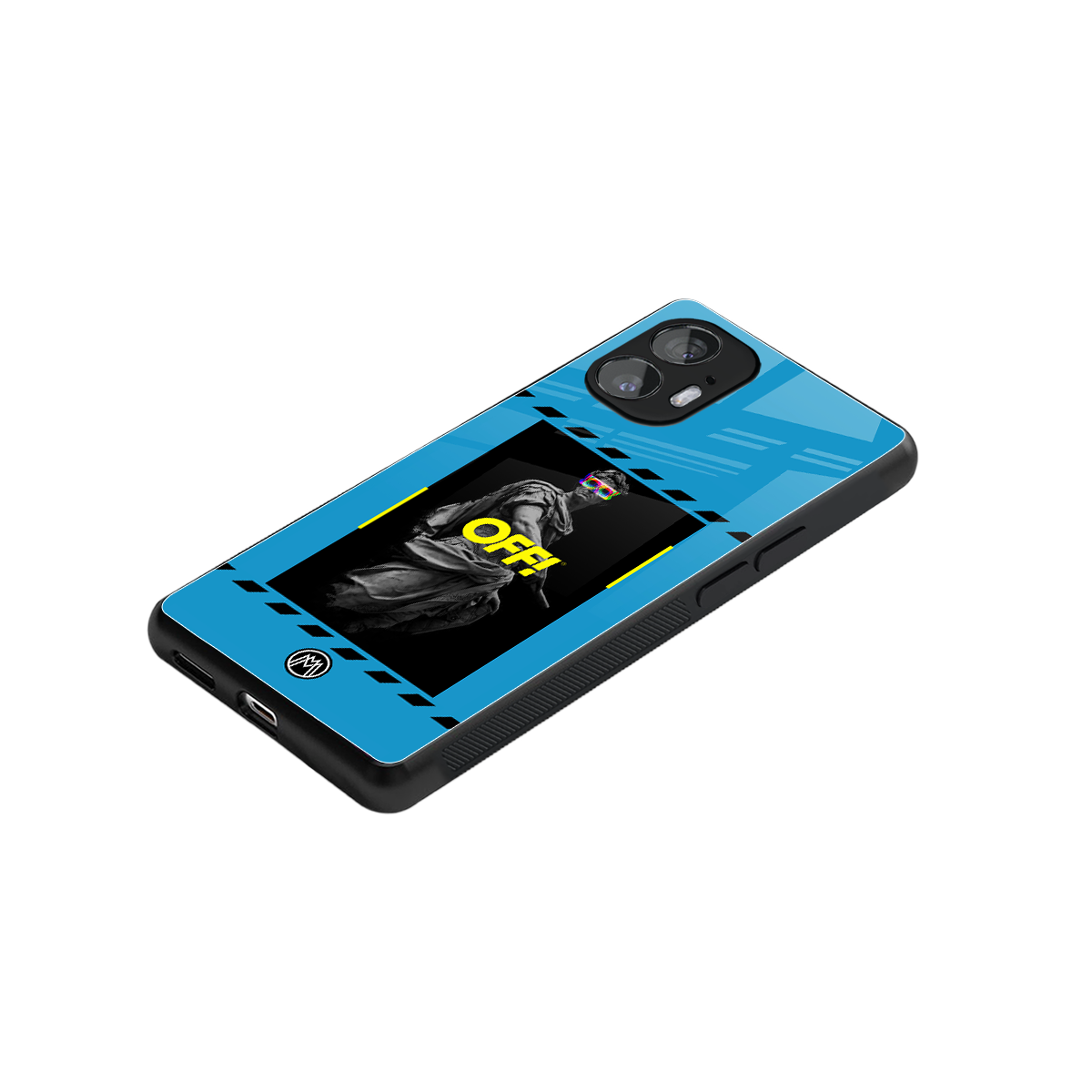 groovy caesar back phone cover | glass case for nothing phone 2